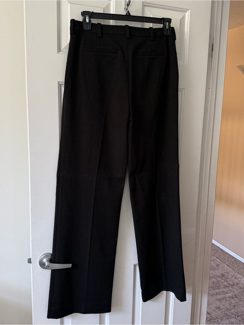 Favorite Daughter Pleated Trouser/Pant in Black 8 - Picture 3 of 8